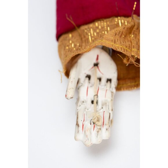 Vintage Traditional Marionette Puppet With Intricate Costume & Mustache - Picture 6 of 14